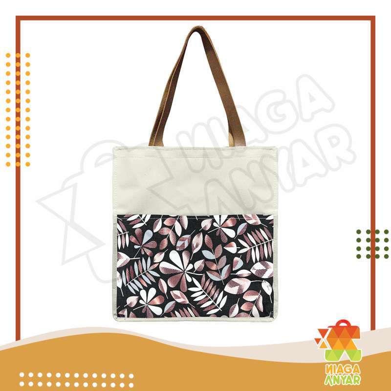 Tote bag kanvas besar outlet