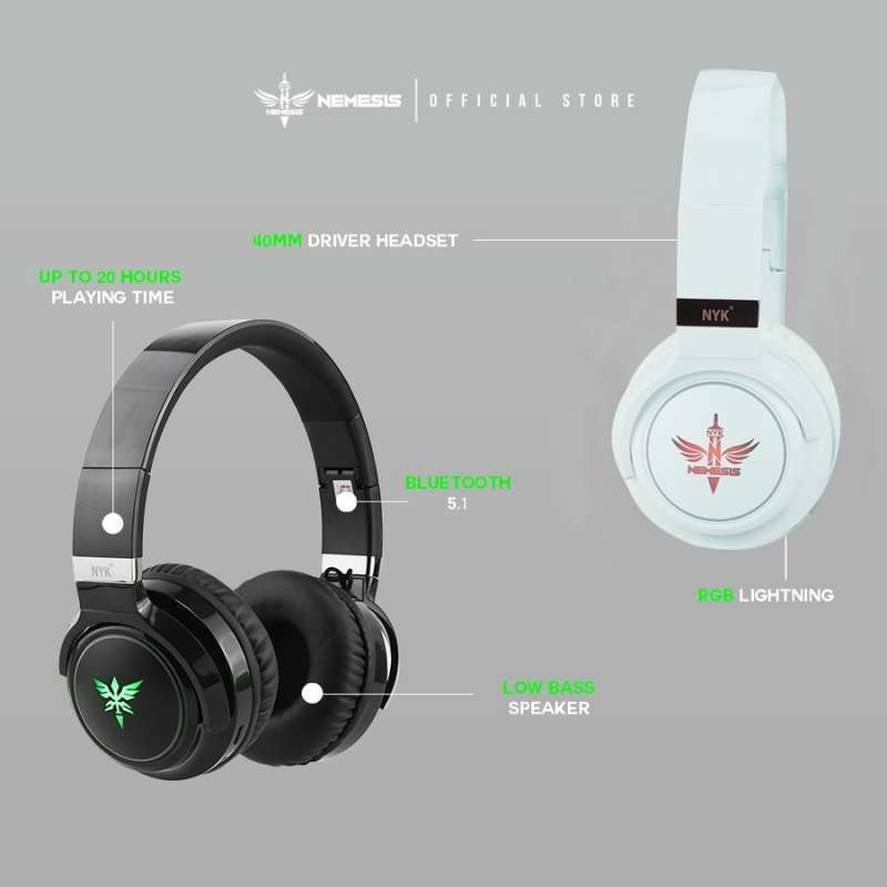 Headset gaming 2025 wireless murah