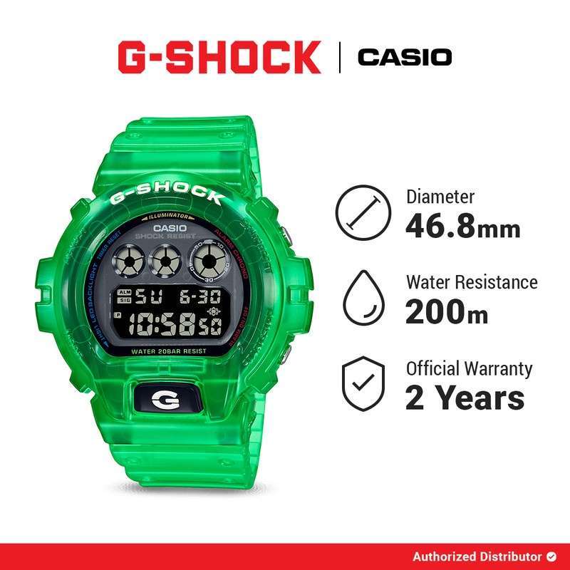 Gshock dw6900 hijau clearance