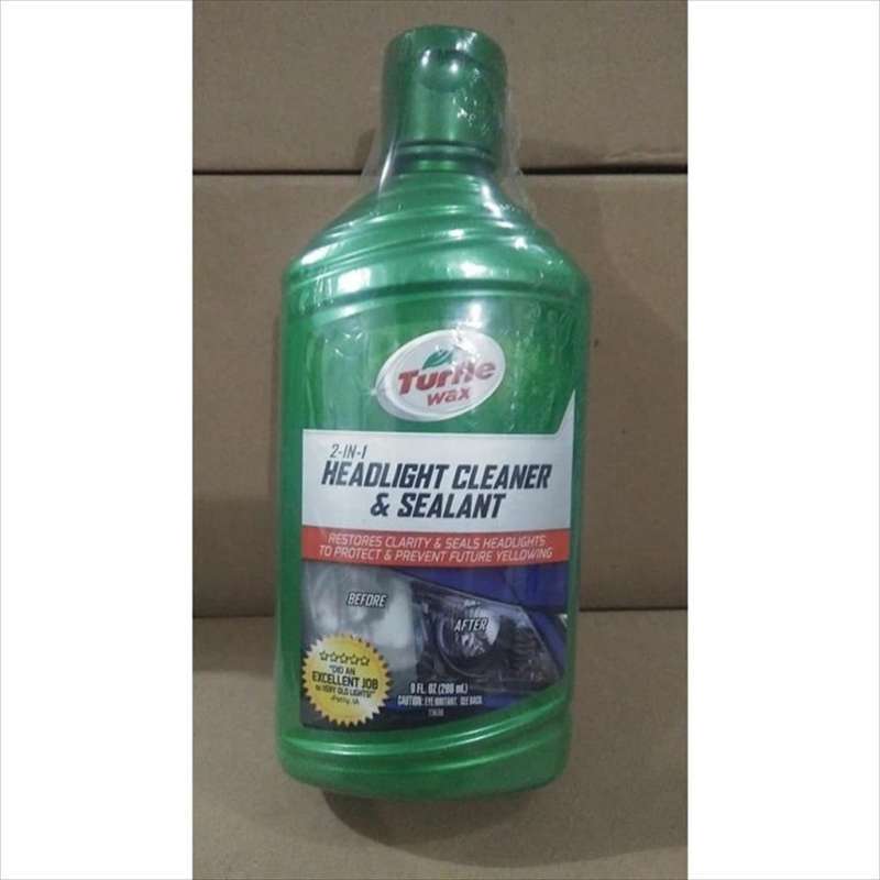 Turtle Wax Headlight Cleaner and Sealant 266 ml