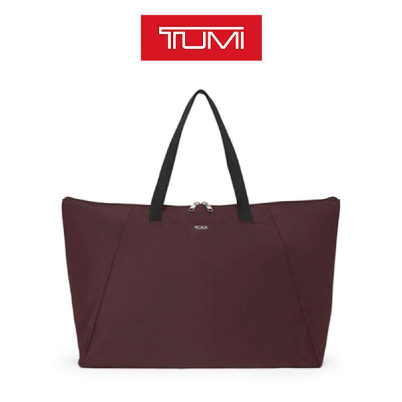 TUMI JUST IN CASE TOTE BLACK/RED 未使用 TUMI JUST IN CASE TOTE