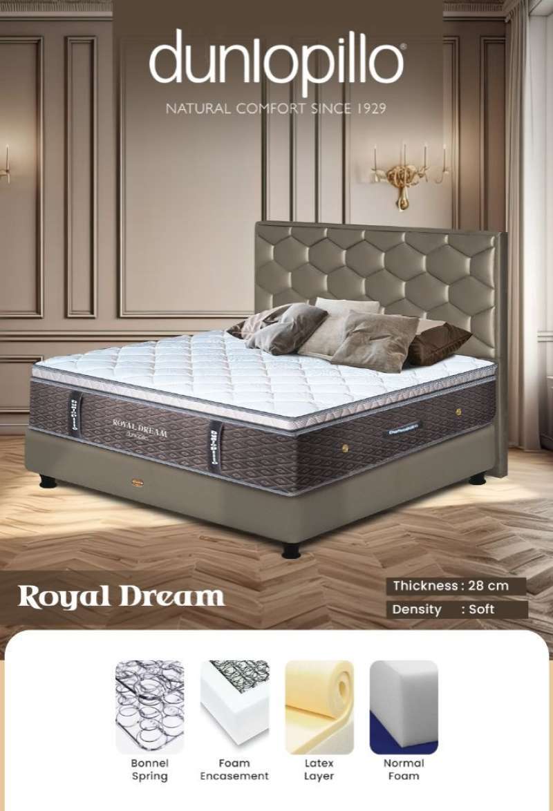Spring bed latex dunlopillo 2025