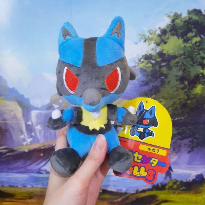 Boneka Pokemon Lucario Pokedoll