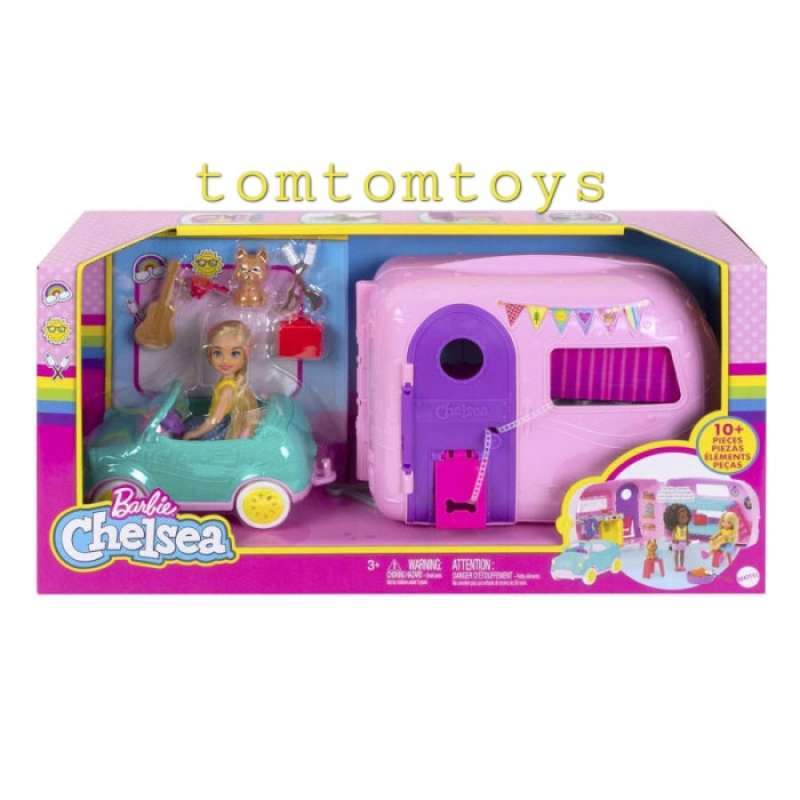 Promo Barbie CHELSEA CAMPER CAR VAN Mobil Rumah Boneka Barbie