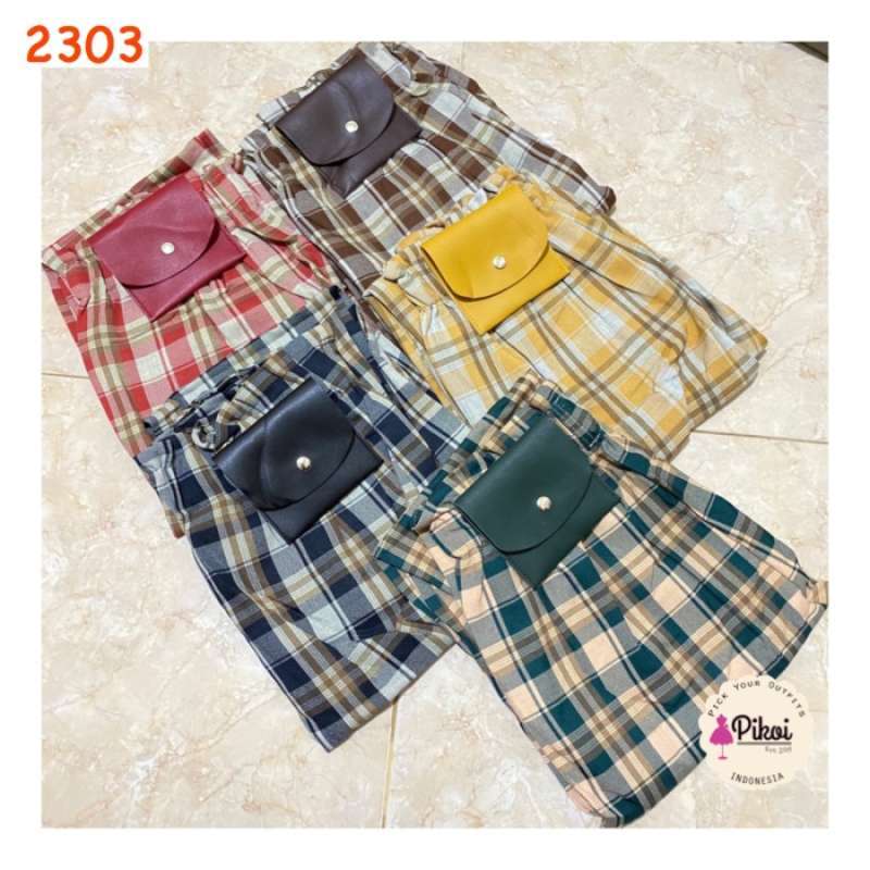Jual Red Tartan Pant Model Terbaru Harga Promo Januari 2024 Blibli