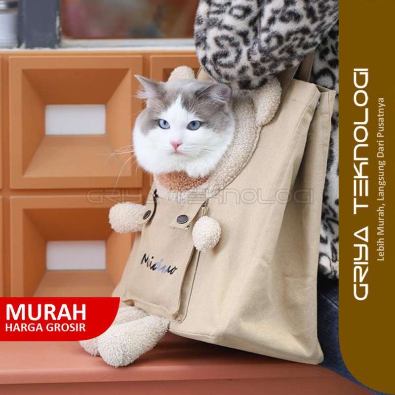 Jual Tote Bag Untuk Kucing Model Terbaru Kekinian Harga Diskon