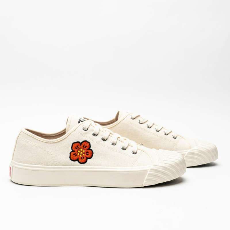 Jual Kenzo Booke Flower Low Top Canvas Sneakers Men Cream Di Seller Brandluxid Official Store Kedung Baruk Kota Surabaya Blibli