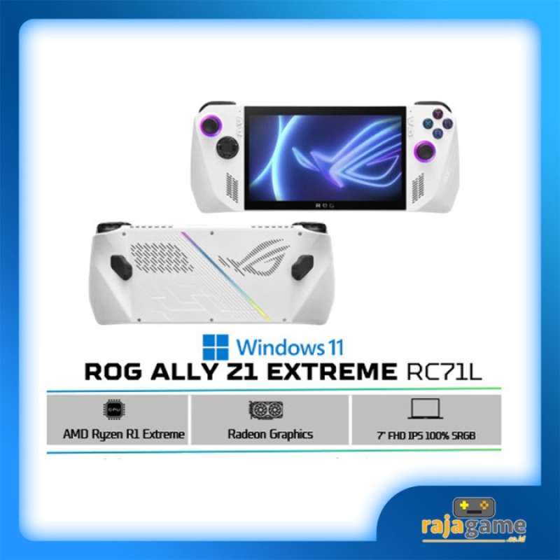  ASUS ROG Ally - 7 FHD IPS, AMD Ryzen R1 Extreme, 16GB