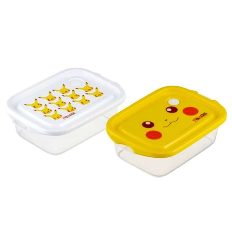 Skater Lunch Box Pokemon Pikachu Face Antibacterial Made in Japan, 360ml