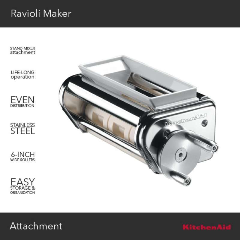 Kitchenaid Mixer Attachment KRAV Ravioli Maker