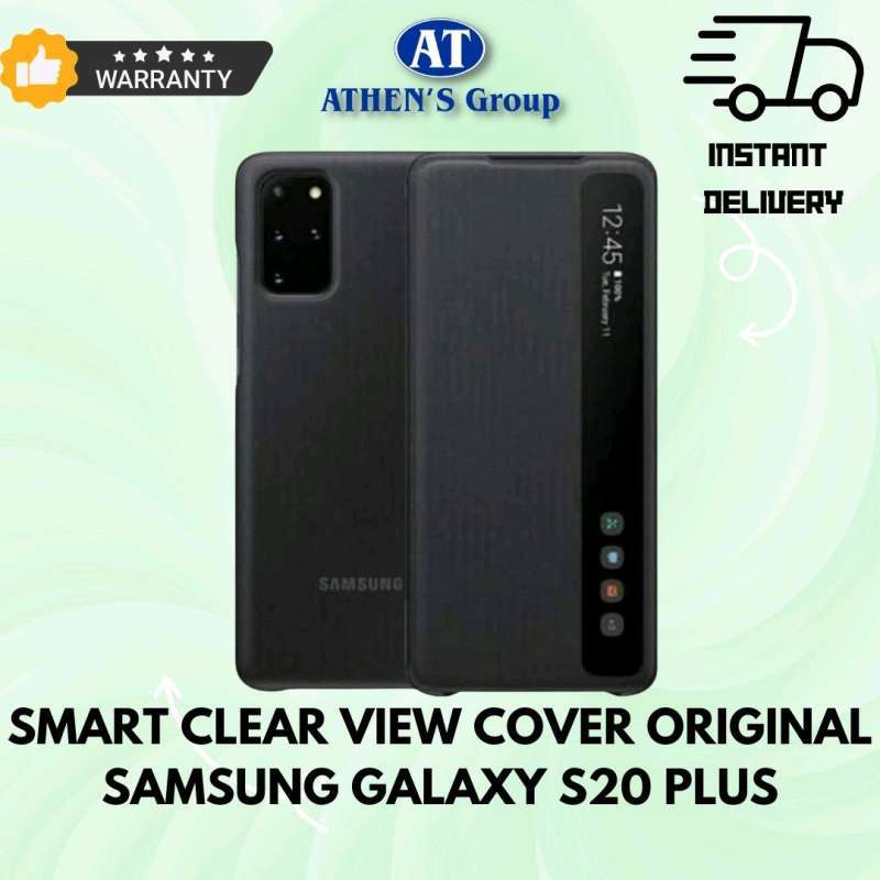 Jual Smart Clear View Cover Original Samsung Galaxy S20 Plus Di