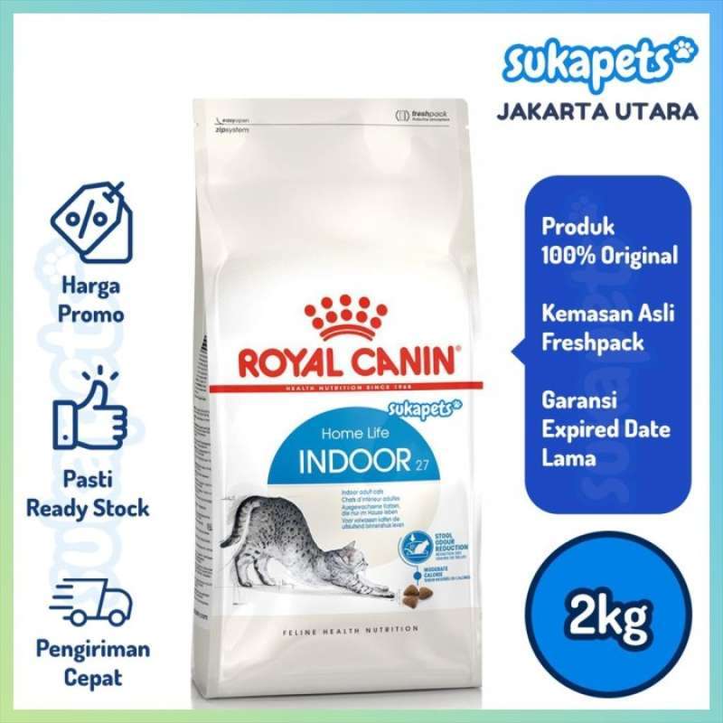 Royal canin indoor 27 hot sale 2kg