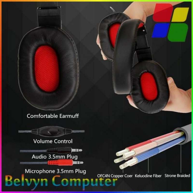 Jual Promo SOYTO Gaming Headphone Headset with Mic SY733MV di
