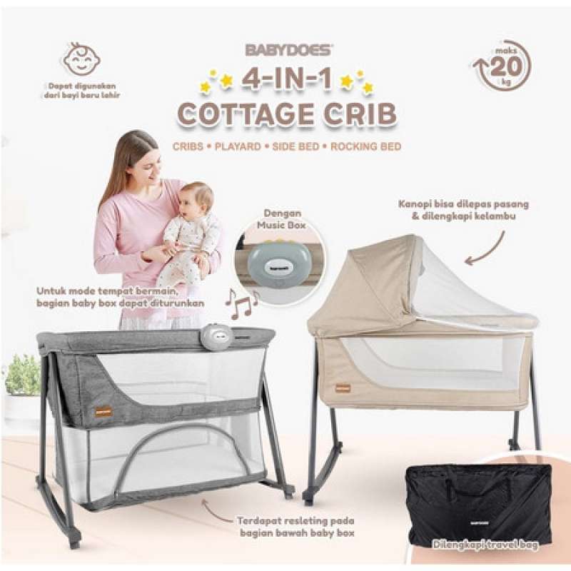 Cottage 4 in 1 2025 crib