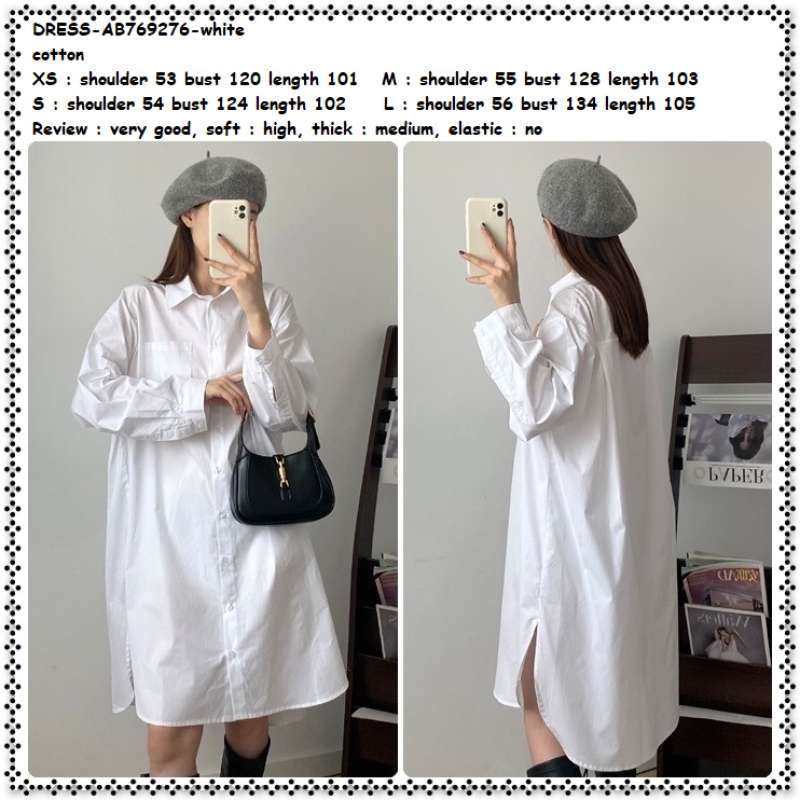 Dress putih big size best sale
