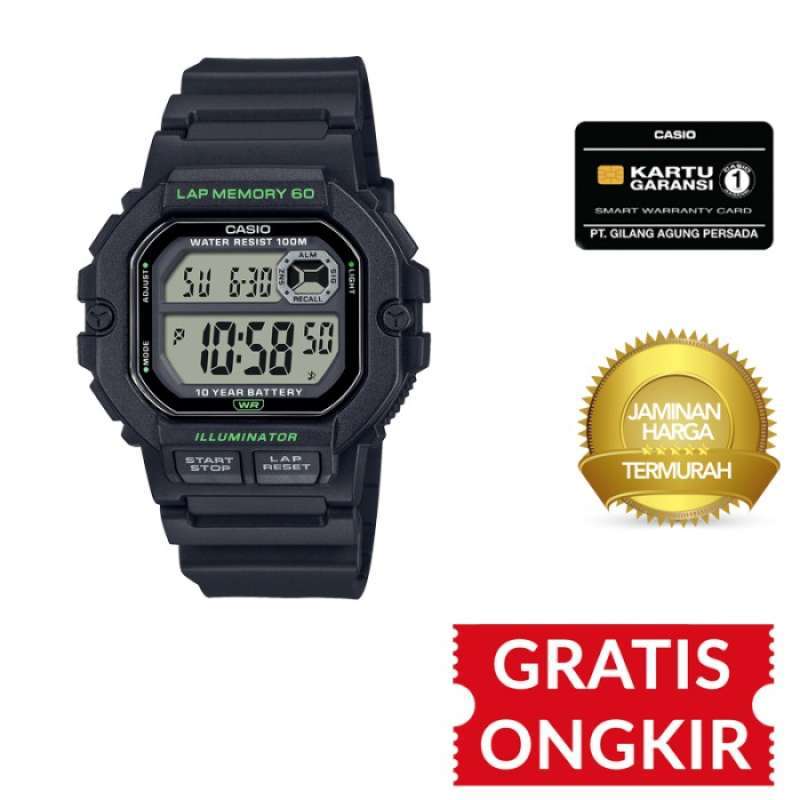 Jam casio cheap water resist