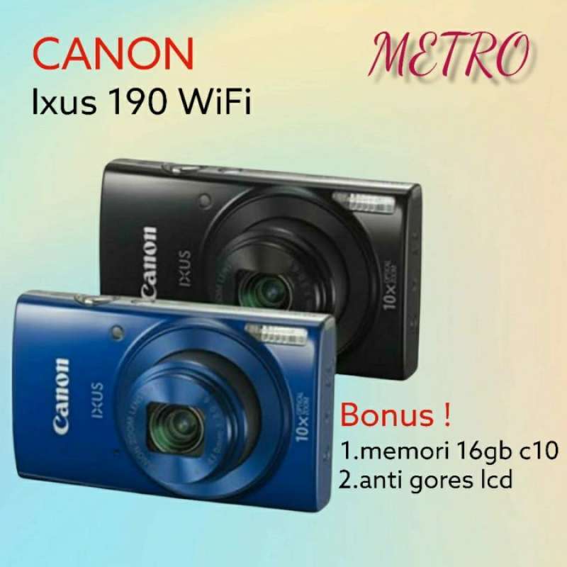 Canon ixus 190 wifi on sale