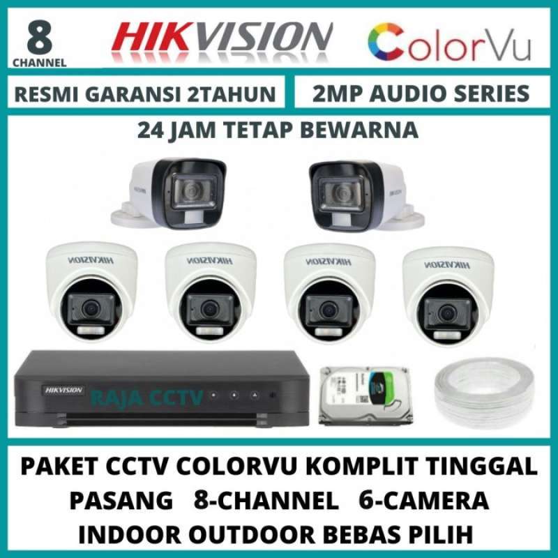 Paket cctv 6 sales kamera