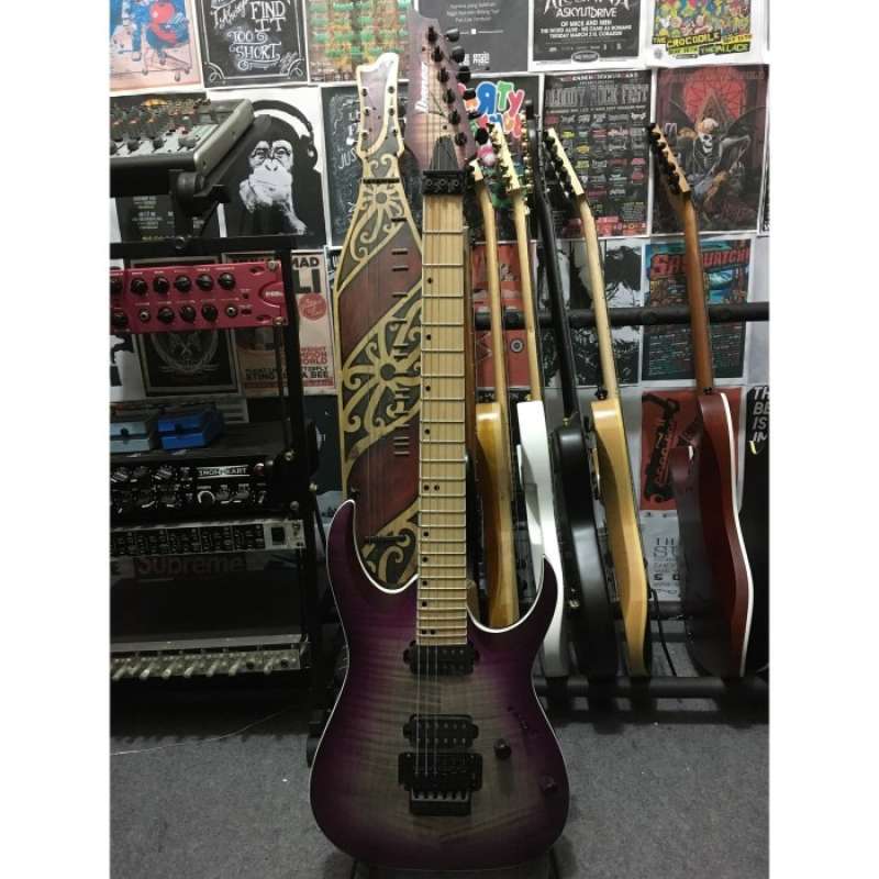 Jual Gitar Elektrik Ibanez Rgar42mfmt Transparent Purple Burst