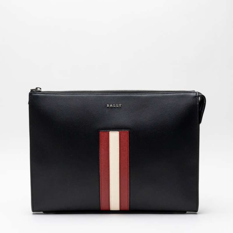 Jual Bally Enzon Clutch Bag Black Red Di Seller Brandluxid Official Store Kedung Baruk Kota Surabaya Blibli