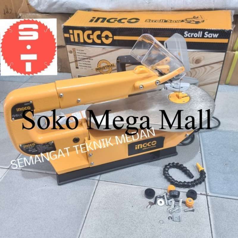 Promo Berkualitas SS852 MESIN SCROLL SAW GERGAJI KAYU TRIPLEK 16