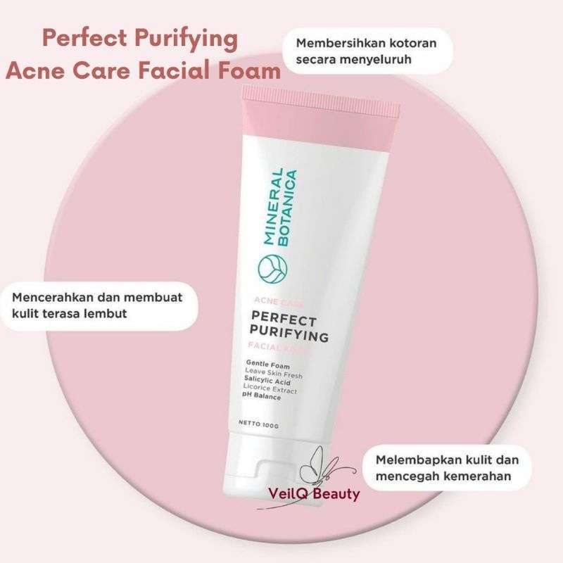 Mineral botanica acne sales care facial wash