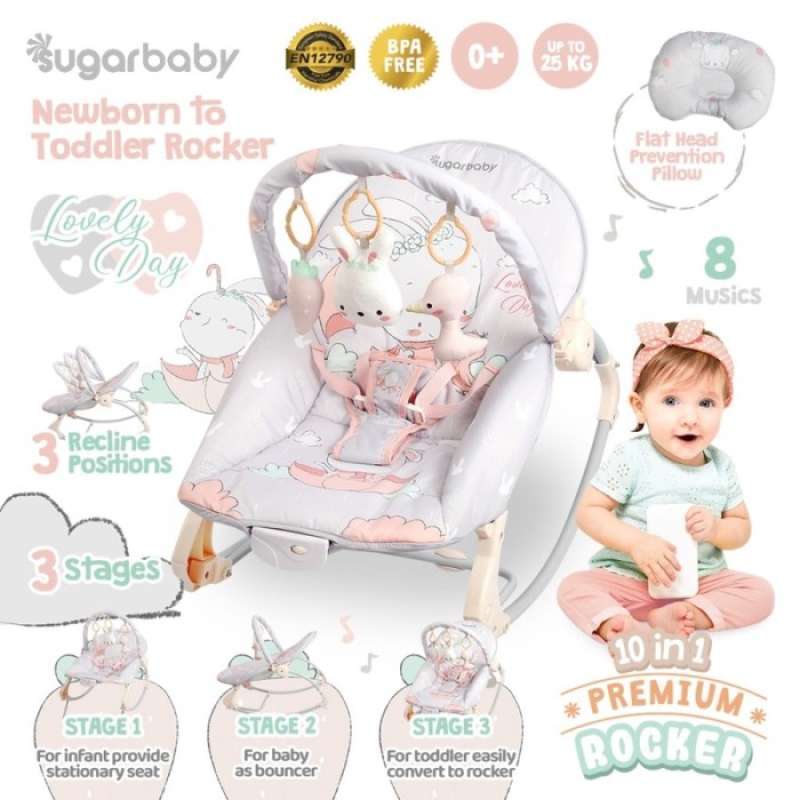 Owl baby bouncer discount