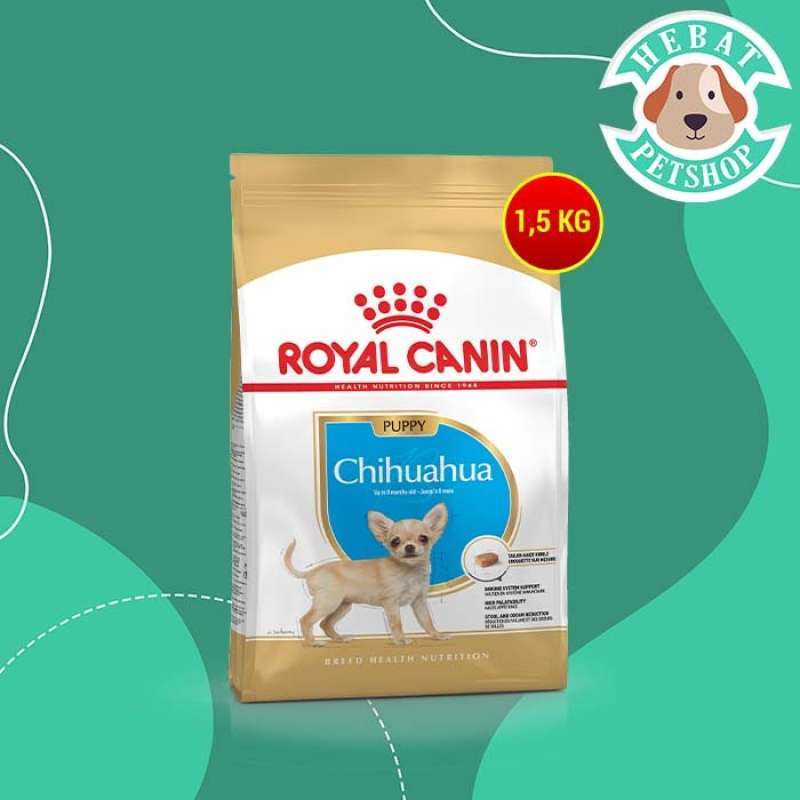 Promo Makanan Anjing Royal Canin Chihuahua Junior 1 5 Kg Puppy 1