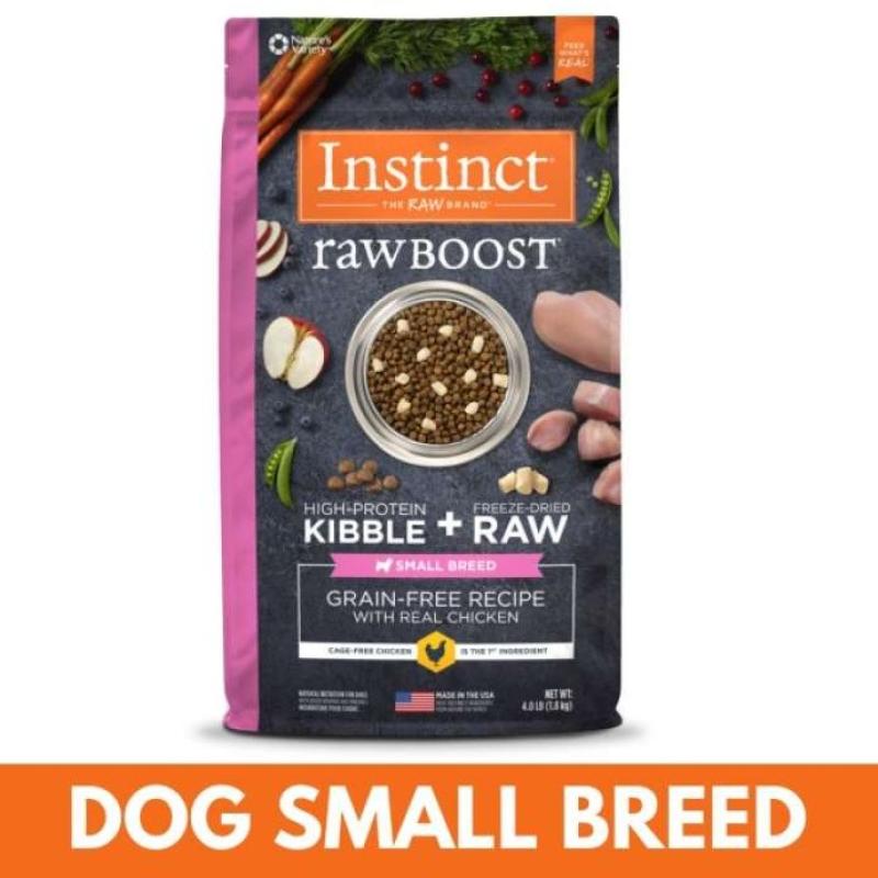 Promo Instinct Raw Boost Grain Free Recipe Small Breed Chicken Dry