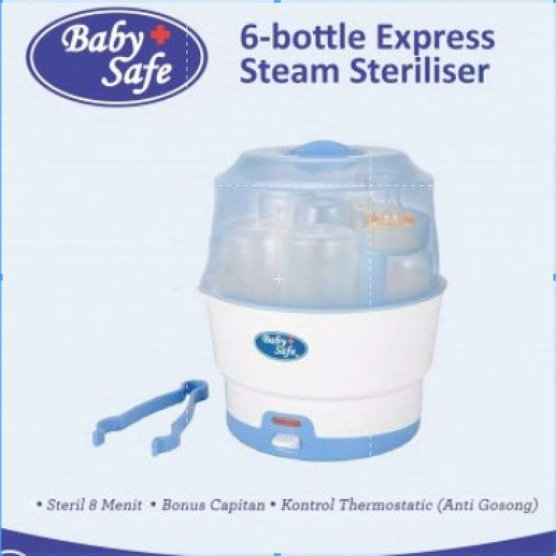 Baby safe bottle express steam sterilizer best sale