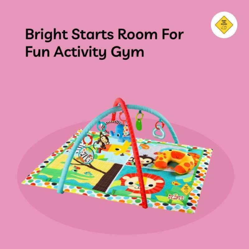 Bright starts room for fun activity gym sales