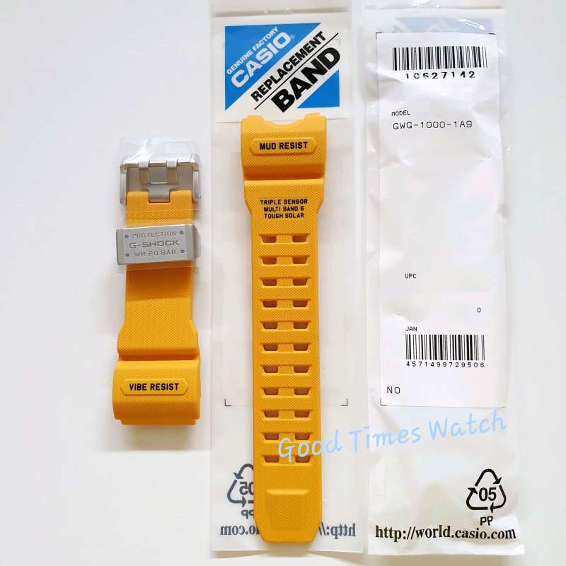 Jual Strap G shock Gwg 1000 1a9 Gwg 1000 Yellow Casio Original Di Seller Gt goodtimes Duri Utara Kota Jakarta Barat Blibli