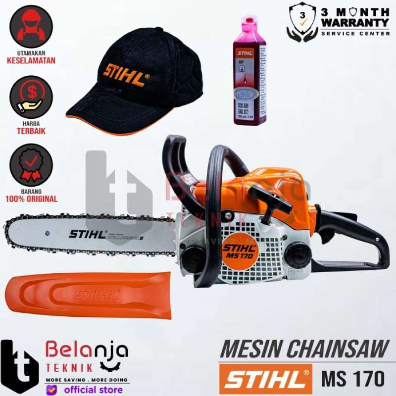 Jual Stihl Chainsaw Ms 170 14 Inch Mesin Potong Kayu Ms170 Gergaji