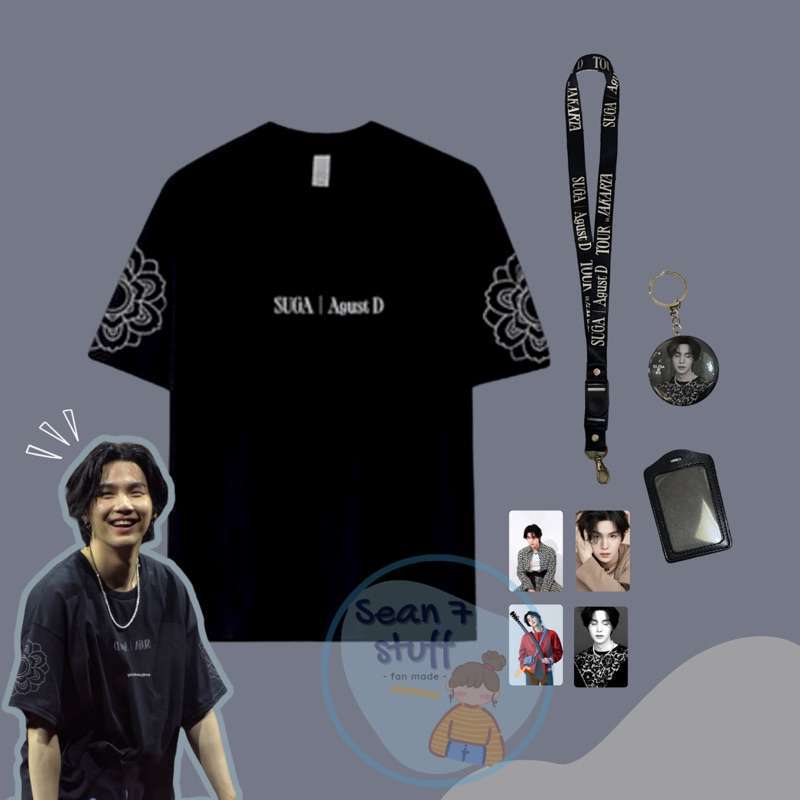 SUGA TOUR]S/S T-SHIRT (black)(2023年8月末以降発送) – BTS