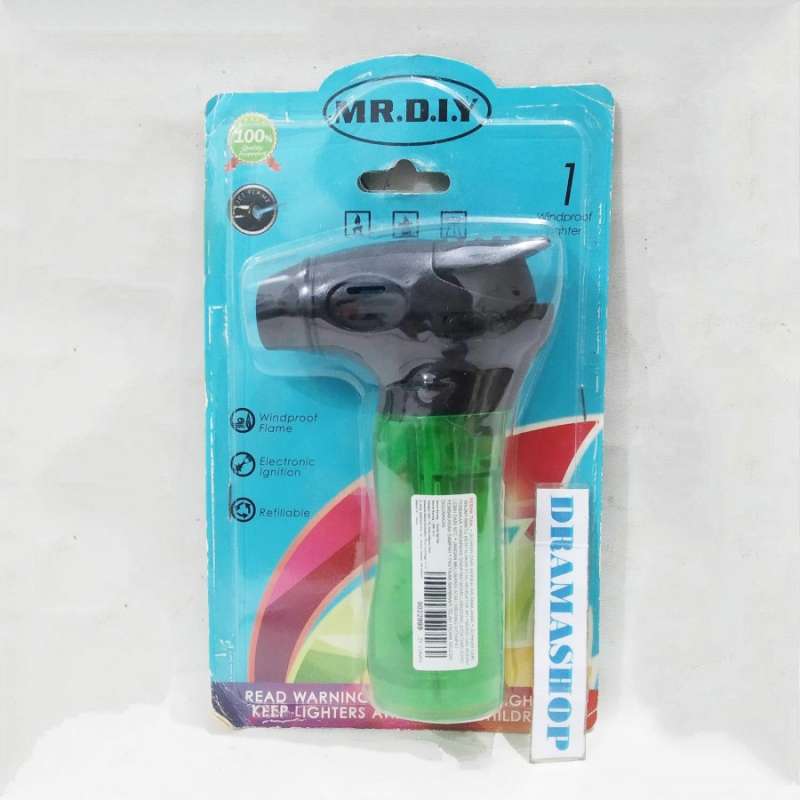 Pematik pemantik Korek Api gas jet flame anti tiup seperti las torch