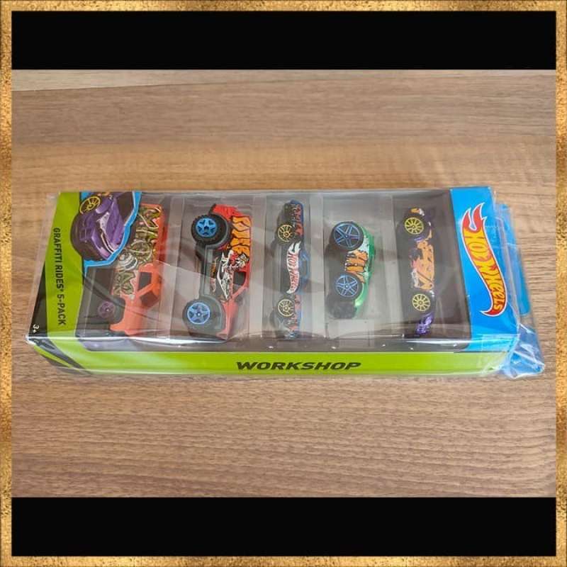 Jual Murah Meriah Hot Wheels Graffiti Rides 5 Pack di Seller Kim