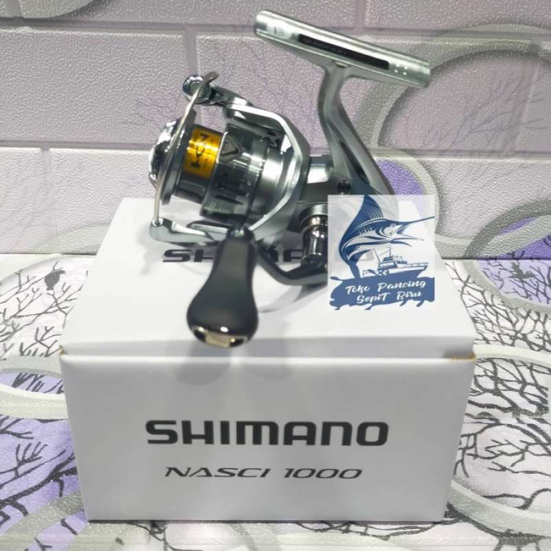 Promo Reel Spinning Shimano Nasci 1000 Power Handle New 2021 Diskon 17% Di  Seller Hafizh Store 4 - Cikoko, Kota Jakarta Selatan
