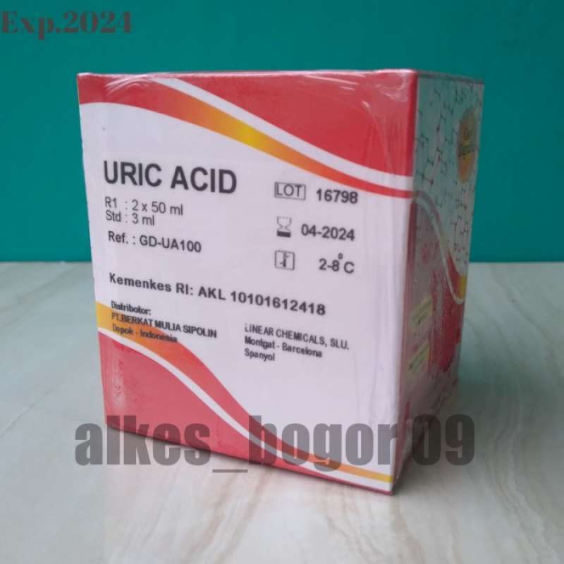 URIC ACID Test Kit 2X50ML