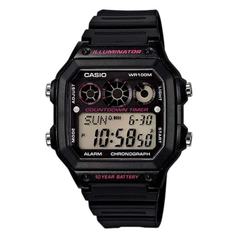 Jam casio wr100m online