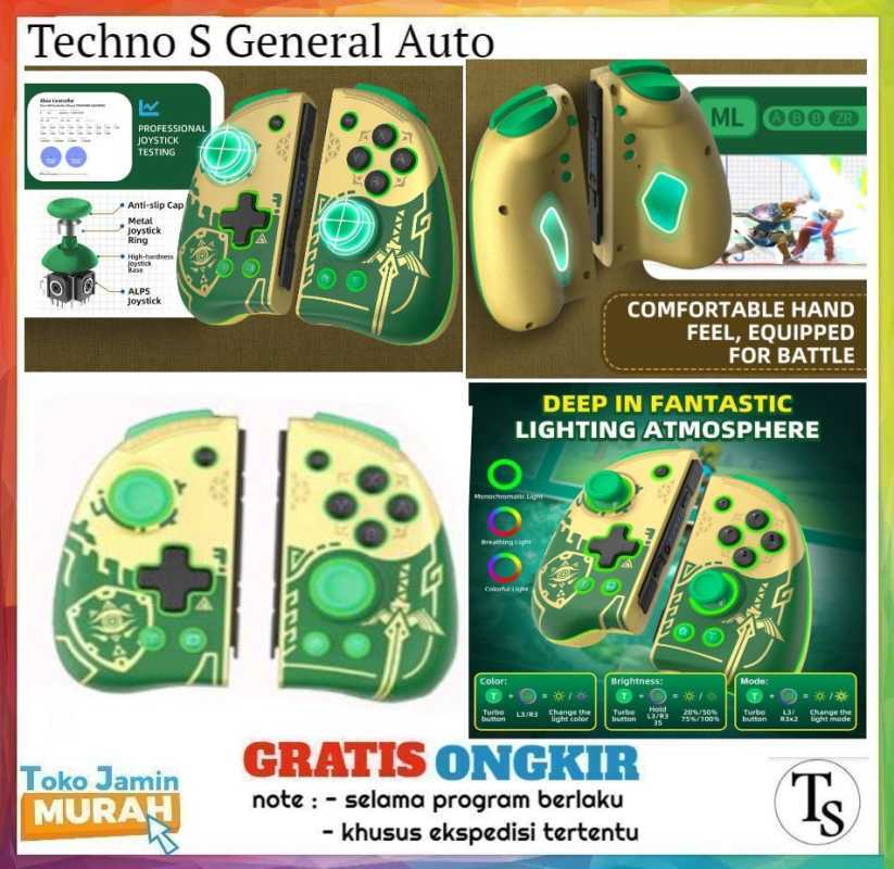 Promo Iine Joycon Joy Con Gamepad Pro Controller Zelda Totk