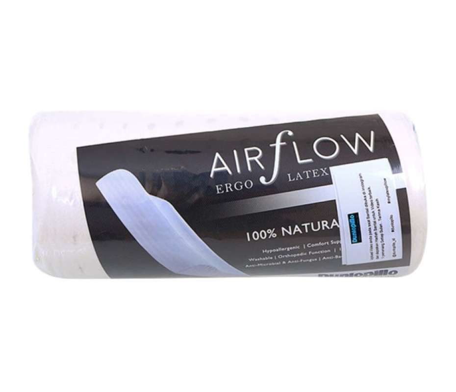 Promo Dunlopillo latex pillow bantal ergonomic ergo airflow 40x60