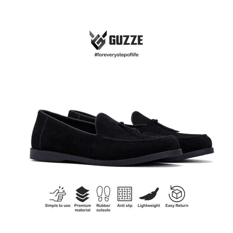 Sepatu casual pria slip on sales loafers kerja