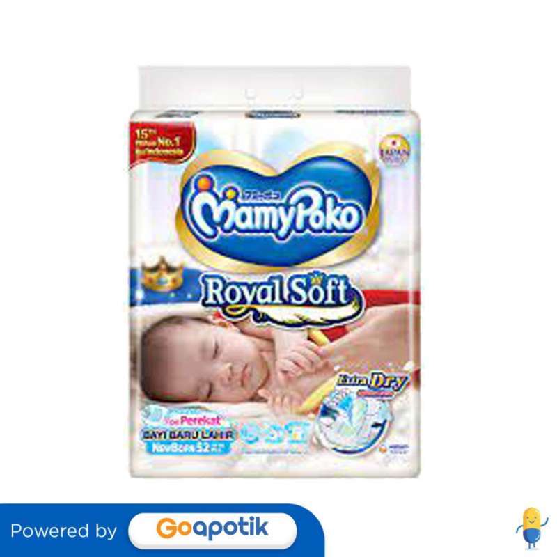 Jual MAMYPOKO ROYAL SOFT NEW BORN 14 di Seller Apotek Finda