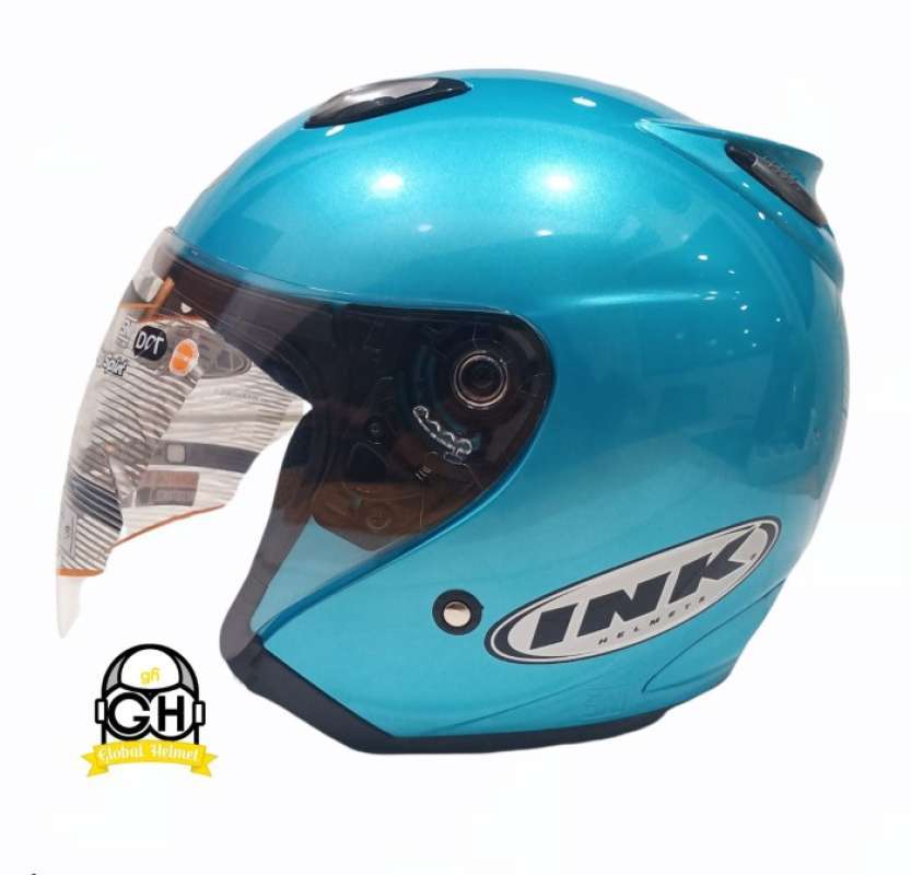 Promo Helm Ink Half Face Ink Original 100 Ink Centro Jet Solid