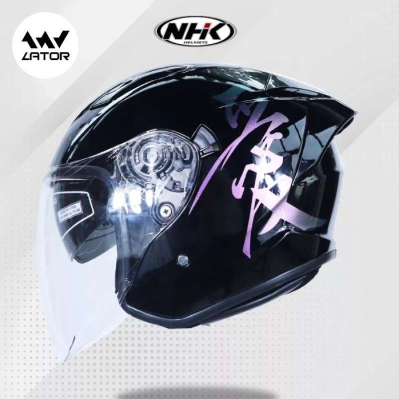 Helm nhk r9 full face clearance