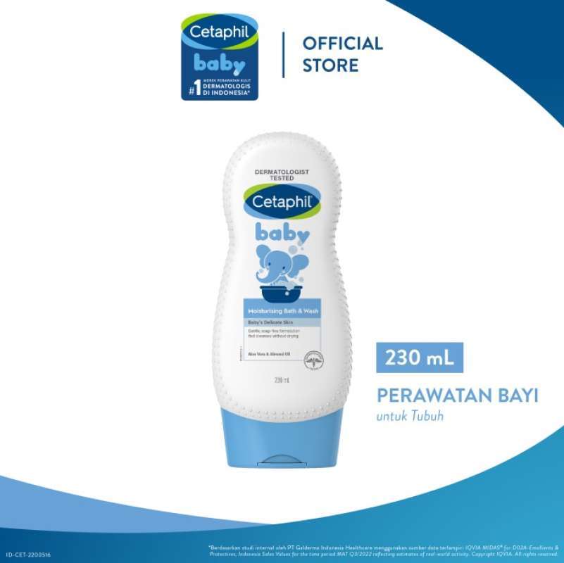Cetaphil baby moist bath & best sale wash 230ml