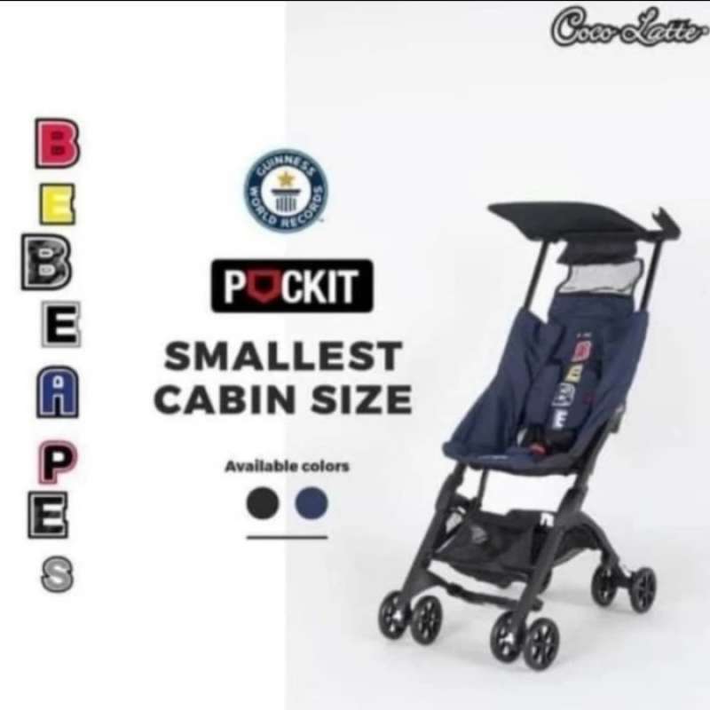 Jual Stroller Cabin Size Cocolatte Pockit Bebe Apes 788 Kereta