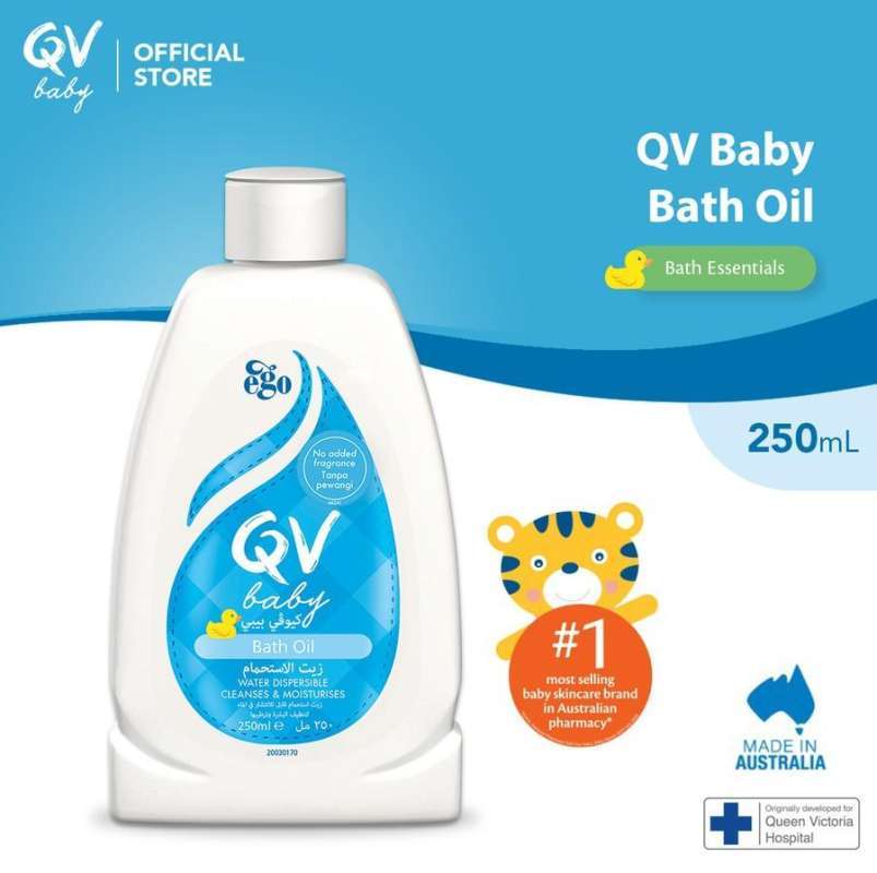 QV Bath Oil 500ml – Pflegendes Badeöl Für Trockene Haut
