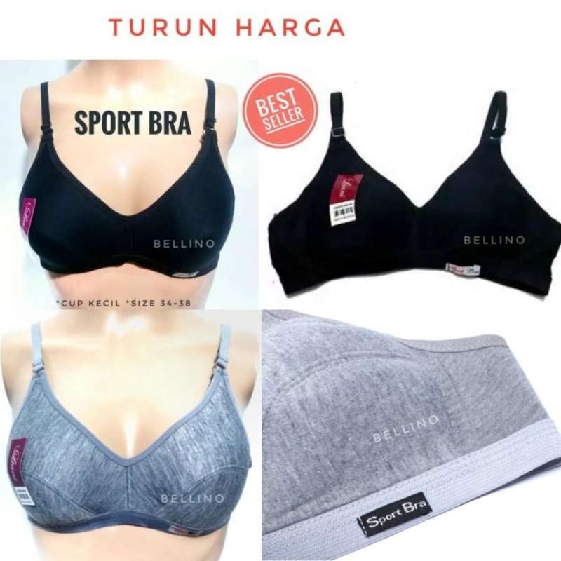 SPORT BRA REMAJA TANPA KAWAT MURAH BERKUALITAS