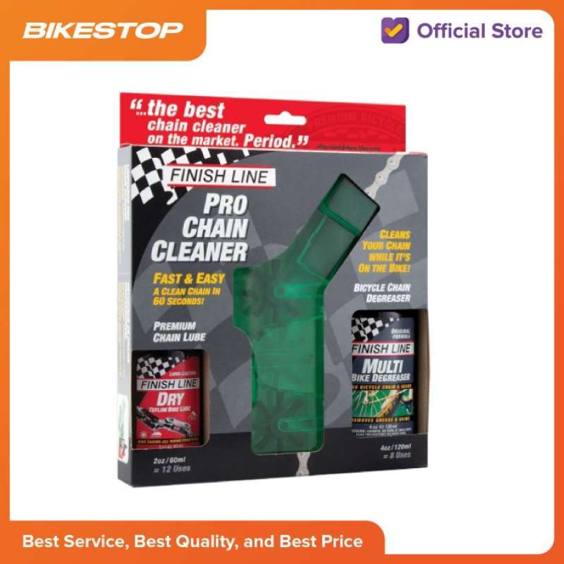 Jual finish line pro chain cleaner kit pelumas sepeda di Seller